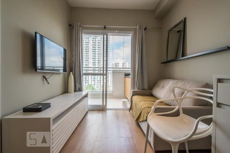 Sala de apartamento à venda com 1 quarto, 35m² em Jardim Novo Santo Amaro, São Paulo