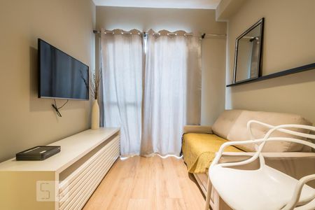 Sala de apartamento à venda com 1 quarto, 35m² em Jardim Novo Santo Amaro, São Paulo