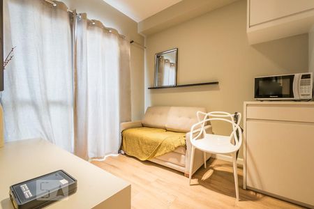 Sala de apartamento à venda com 1 quarto, 35m² em Jardim Novo Santo Amaro, São Paulo