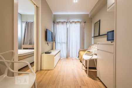 Sala de apartamento à venda com 1 quarto, 35m² em Jardim Novo Santo Amaro, São Paulo