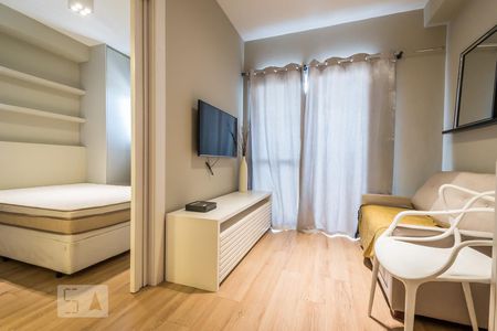 Sala de apartamento à venda com 1 quarto, 35m² em Jardim Novo Santo Amaro, São Paulo