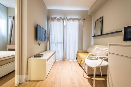 Sala de apartamento à venda com 1 quarto, 35m² em Jardim Novo Santo Amaro, São Paulo