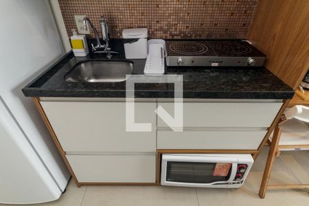 Studio à venda com 26m², 1 quarto e sem vagaCozinha