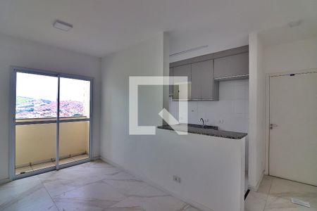 Sala  de apartamento para alugar com 2 quartos, 52m² em Ferrazópolis, São Bernardo do Campo