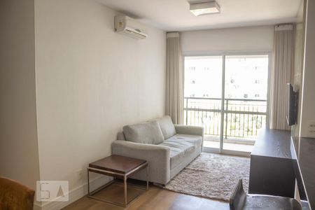 Sala de apartamento para alugar com 2 quartos, 70m² em Jardim Leonor, São Paulo