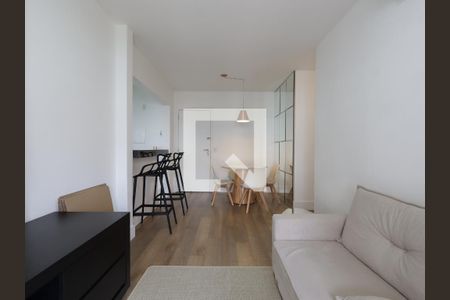 Sala de apartamento para alugar com 2 quartos, 70m² em Jardim Leonor, São Paulo