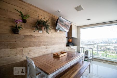 Varanda Gourmet de apartamento à venda com 3 quartos, 162m² em Lapa, São Paulo