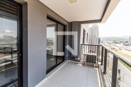 Varanda gourmet de apartamento à venda com 2 quartos, 62m² em Bethaville I, Barueri