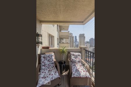 Varanda Sala de apartamento à venda com 3 quartos, 188m² em Tatuapé, São Paulo
