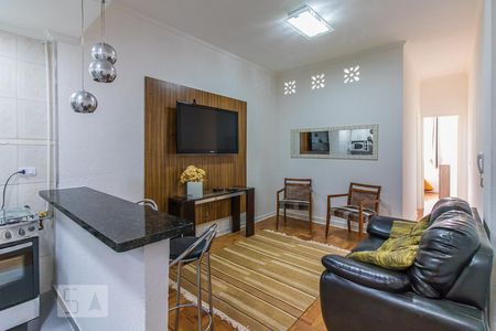 Sala de apartamento à venda com 2 quartos, 46m² em República, São Paulo