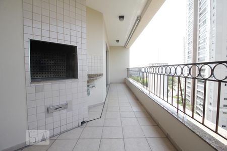 Varanda gourmet de apartamento à venda com 4 quartos, 149m² em Jardim Monte Kemel, São Paulo