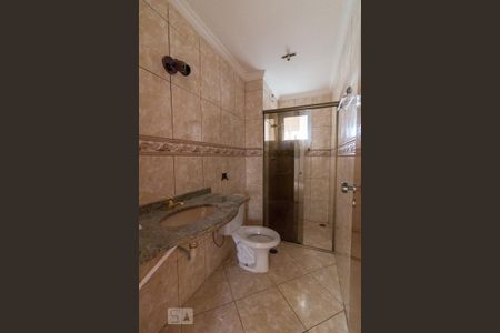 Banheiro social de apartamento para alugar com 3 quartos, 90m² em Vila Augusta, Guarulhos