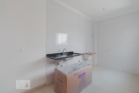 Cozinha de apartamento para alugar com 1 quarto, 32m² em Vila Esperança, São Paulo