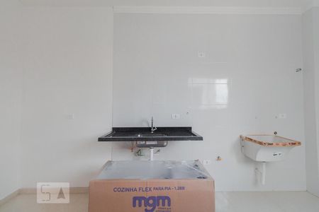 Cozinha de apartamento para alugar com 1 quarto, 32m² em Vila Esperança, São Paulo