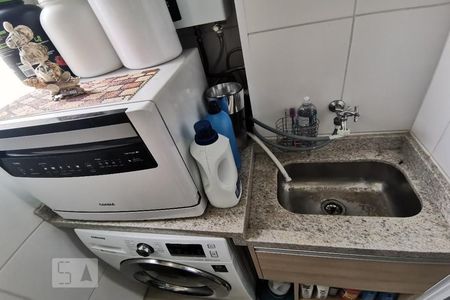 Apartamento para alugar com 64m², 2 quartos e 1 vagaDetalhe Área de Serviço