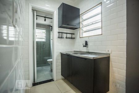 Sala/Cozinha de kitnet/studio à venda com 1 quarto, 25m² em Sé, São Paulo