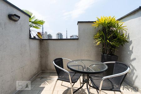 Apartamento à venda com 65m², 1 quarto e 1 vagaVaranda