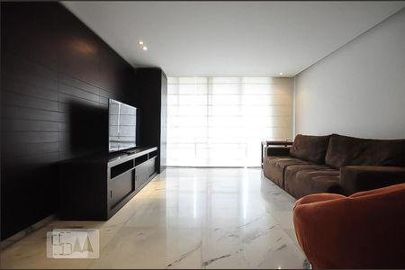 Sala de apartamento para alugar com 3 quartos, 137m² em Paraíso do Morumbi, São Paulo