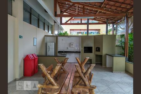 Churrasqueira de kitnet/studio para alugar com 1 quarto, 38m² em Moema, São Paulo