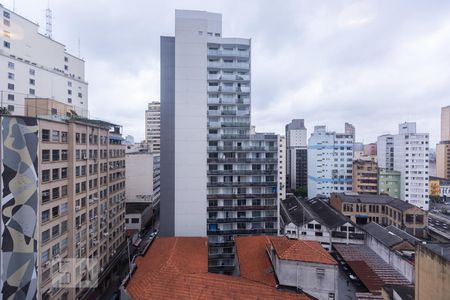 Vista de kitnet/studio para alugar com 1 quarto, 27m² em Centro, São Paulo