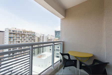 Studio para alugar com 46m², 1 quarto e 1 vagaSacada