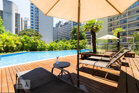 Studio para alugar com 46m², 1 quarto e 1 vagaÁrea comum - Piscina