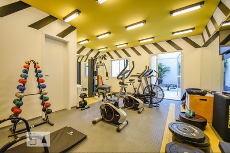 Academia de apartamento para alugar com 1 quarto, 28m² em Consolação, São Paulo