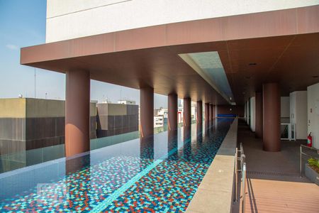 Studio à venda com 36m², 1 quarto e 1 vagaPiscina