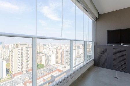 Varanda de kitnet/studio à venda com 1 quarto, 36m² em Consolação, São Paulo