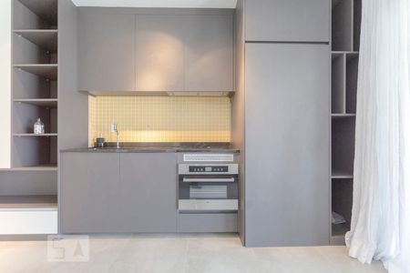 Studio à venda com 36m², 1 quarto e 1 vagaCozinha
