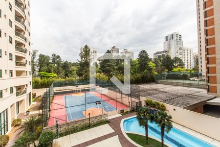 Vista da Varanda da Sala de apartamento à venda com 3 quartos, 95m² em Alphaville Industrial, Barueri