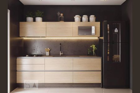 Cozinha de apartamento para alugar com 1 quarto, 60m² em Santana, São Paulo
