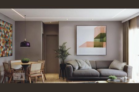 Sala de apartamento para alugar com 1 quarto, 60m² em Santana, São Paulo