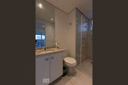 Studio para alugar com 44m², 1 quarto e 1 vagaBanheiro da suíte