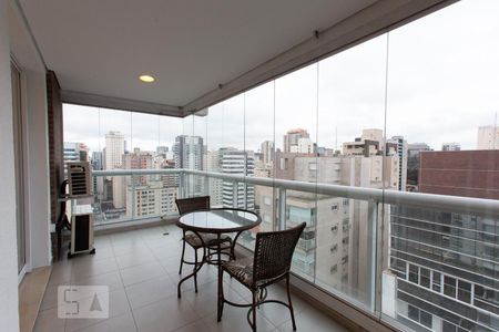 Studio para alugar com 44m², 1 quarto e 1 vagaVaranda da sala