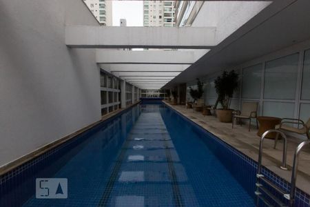 Studio para alugar com 44m², 1 quarto e 1 vagaPiscina