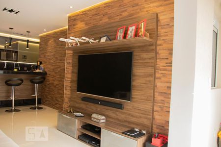 Detalhe Sala de apartamento à venda com 2 quartos, 116m² em Jardim Prudência, São Paulo