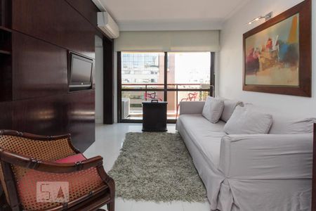Sala de apartamento à venda com 1 quarto, 48m² em Cerqueira César, São Paulo