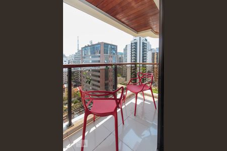 Varanda de apartamento à venda com 1 quarto, 48m² em Cerqueira César, São Paulo