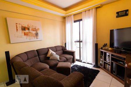 Sala de apartamento para alugar com 3 quartos, 86m² em Vila Principe de Gales, Santo André