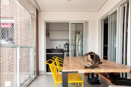 Varanda de apartamento à venda com 1 quarto, 66m² em Vila Olímpia, São Paulo