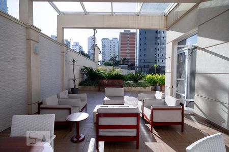 Apartamento para alugar com 35m², 1 quarto e sem vagaSalão de Festas / Área Externa