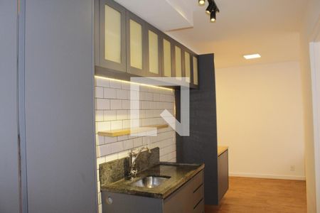 Sala/cozinha de apartamento para alugar com 2 quartos, 39m² em Vila Buarque, São Paulo