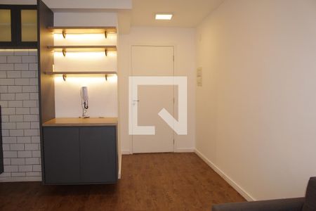Sala/cozinha de apartamento para alugar com 2 quartos, 39m² em Vila Buarque, São Paulo