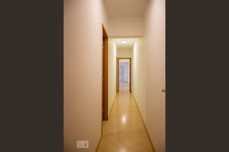 Corredor de apartamento para alugar com 3 quartos, 146m² em Jardim Bela Vista, Santo André