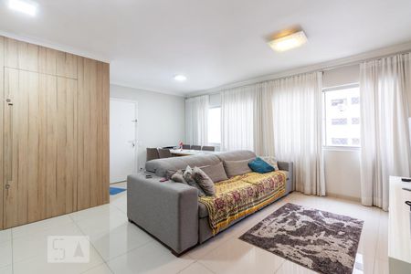 Sala de apartamento à venda com 3 quartos, 90m² em Indianópolis, São Paulo