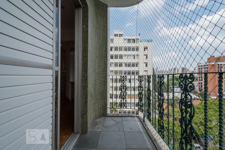 Varanda Suíte de apartamento para alugar com 4 quartos, 178m² em Campo Belo, São Paulo