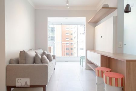 Sala de apartamento para alugar com 2 quartos, 50m² em Liberdade, São Paulo
