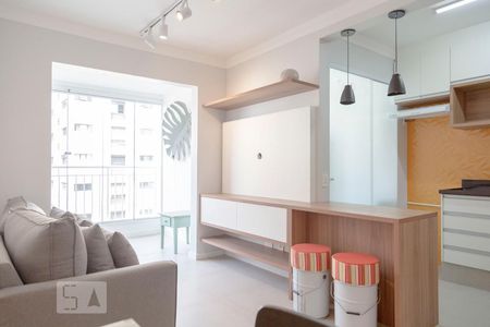 Sala de apartamento para alugar com 2 quartos, 50m² em Liberdade, São Paulo