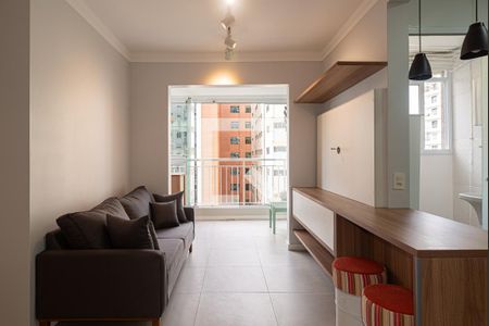 Sala de apartamento para alugar com 2 quartos, 50m² em Liberdade, São Paulo